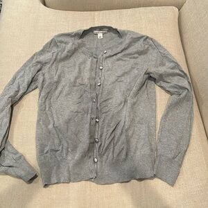 Banana Republic Gray Cardigan